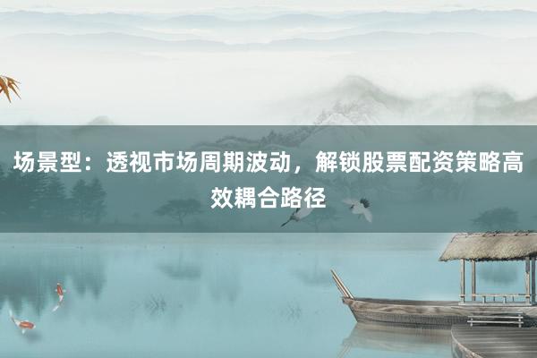 场景型：透视市场周期波动，解锁股票配资策略高效耦合路径
